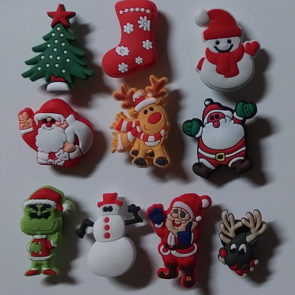 10 pcs. Shoe Charms for crocs.